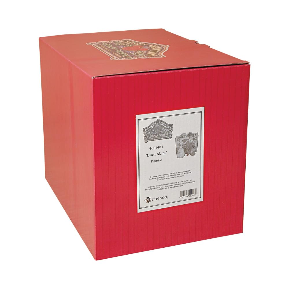 Enesco Disney Tradition Джим Шор Красавица и Чудовище Книга сказок Фигурка Диснея 6 дюймов