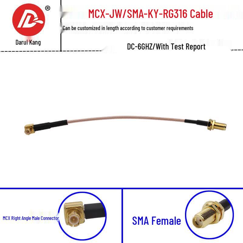 RF соединительный кабель Darecom SMA на MCX