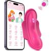 Приложение для ношения трусиков с дистанционным управлением, вибраторы, секс-игрушки для женщин, клиторальный вибратор, розовая игрушка, стимулятор точки G, вагинальный дилдо с облизыванием языка, секс-игрушка