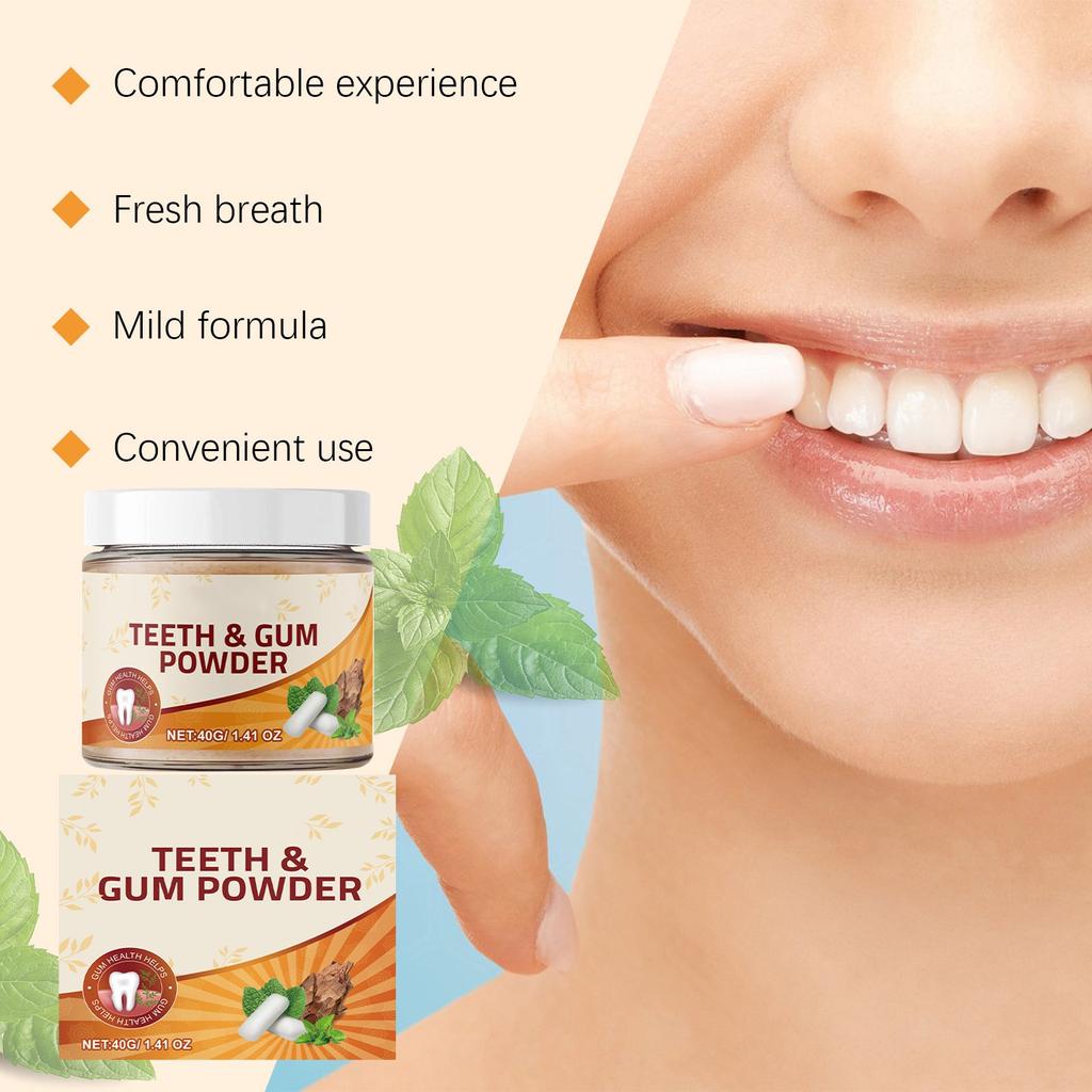 Травяной порошок Herbal Care Чистые зубы Чистые свежие зубы