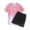 Men Women Sportswear Set Quick Dry Running Gym Tennis Badminton Cycling Short Sleeve T-Shirt Shorts