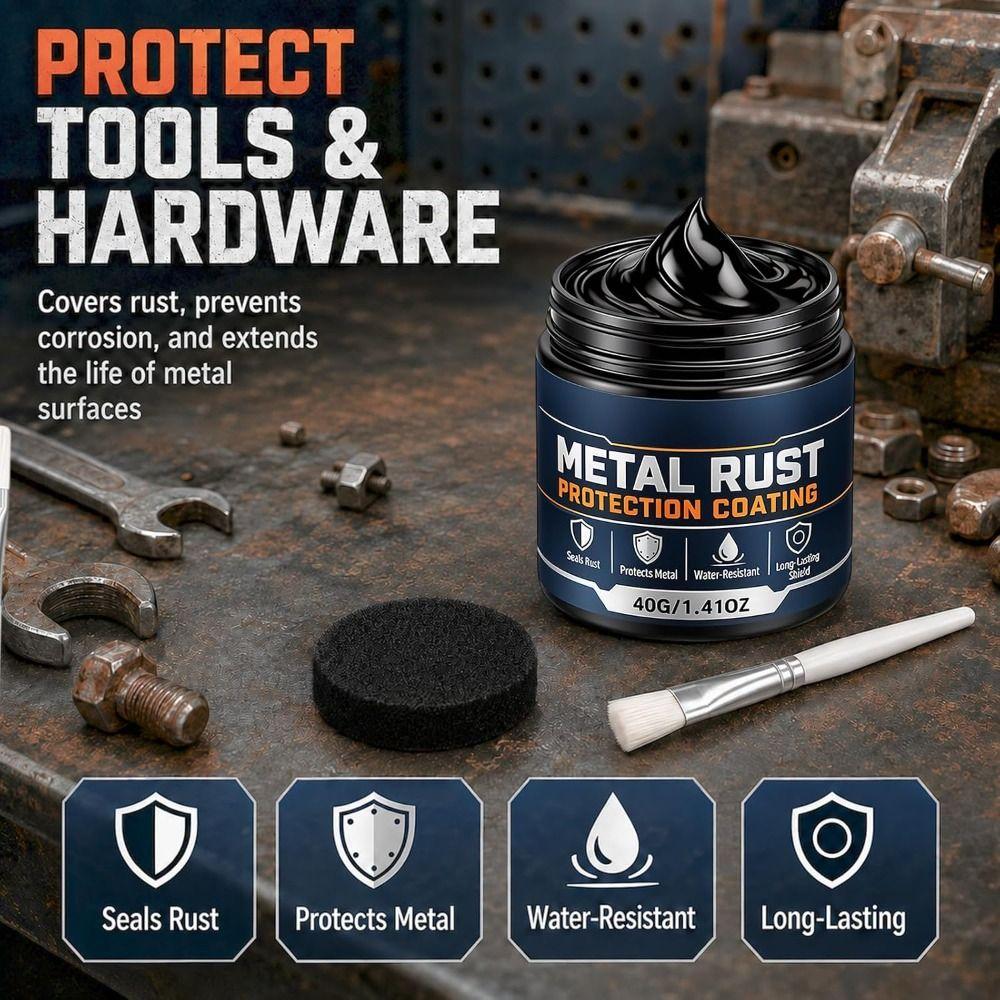 40ml Metal Rust Protection Coating Paste Chassis Wheel Arch Protective Paste Car Accessories