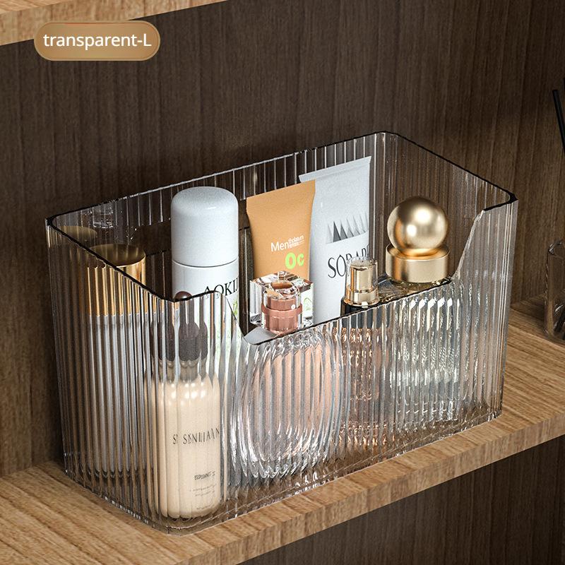 Bathroom Makeup Storage Box Mirror Cabinet Lipstick Wash Dresser Storage Box Waterproof Cutout Wall-mounted Makeup Organizer