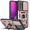 Camera Ring Slide Lens Protection Case For Samsung Galaxy A13 A23 A33 A53 A73 A22 A32 A52 A72 A12 A51 M23 4g 5g S20 S21 S22 Shockproof Armor Cover