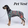 Four Seasons Pet Tattoo Vest Funny Pet Clothes Creativity Dog Cat Tattoo Jacket  For Pet S To 6XL