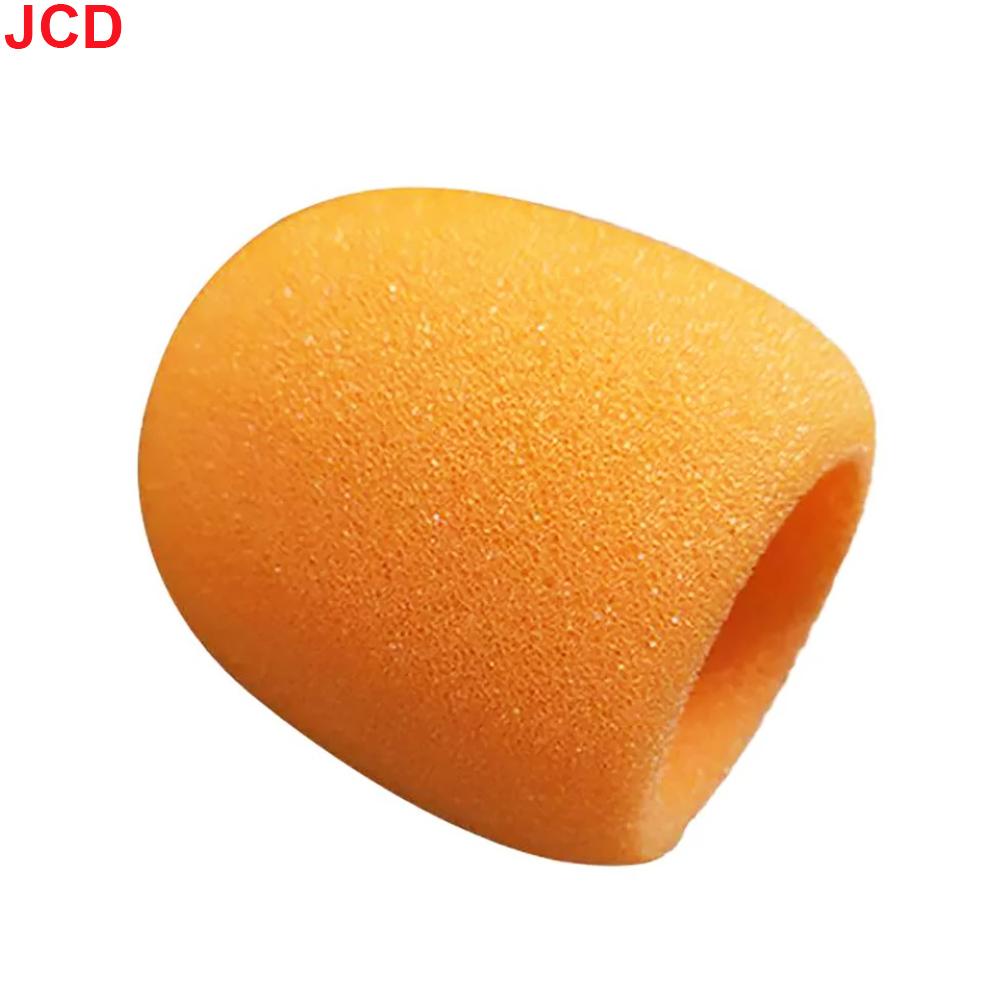 JCD 10pcs Mix Colors Sponge Microphone Set Replacement Foam DJ Stage Windshield Wind Shield Cover Thick Washable
