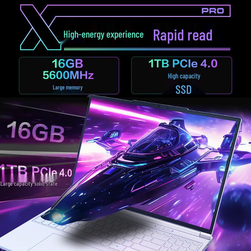 MechRevo Aurora X Pro 16-inch Gaming Laptop (CN version)