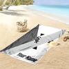 Name Custom Chicago White Sox Print Beach Towel, Large Soft Quick Dry Towel for Beach Camping Swimming