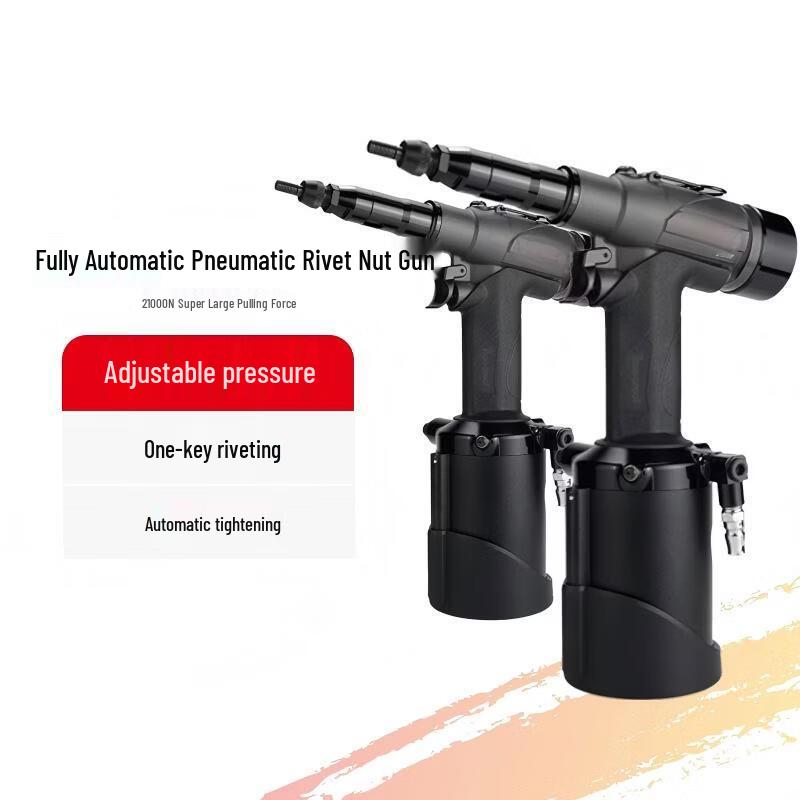 SMVP Automatic Adjustable Pneumatic Rivet Nut Gun CN plug (adapter included)