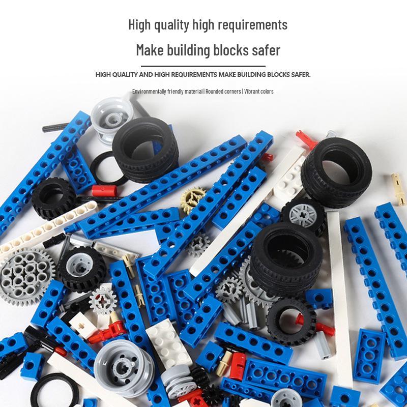 Детский образовательный робототехнический конструктор: Совместимо с Lego Technic 9686