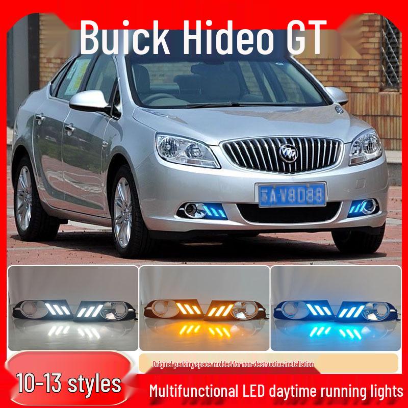 Светодиодные дневные ходовые огни и передние противотуманные фары для Buick Excelle GT 2010-2013