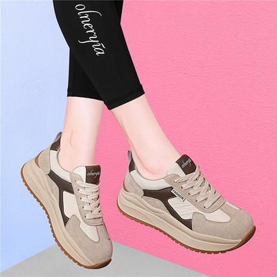 Модные женские повседневные кроссовки Golden Rabbit на толстой подошве для весны и осени