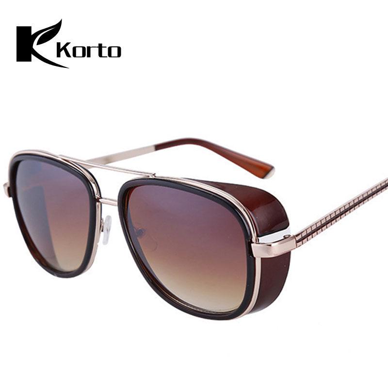 Железный человек, уличные солнцезащитные очки Mannen Tony Stark Zonnebril, солнцезащитные очки в стиле панк, очки для мужчин и женщин ручной работы