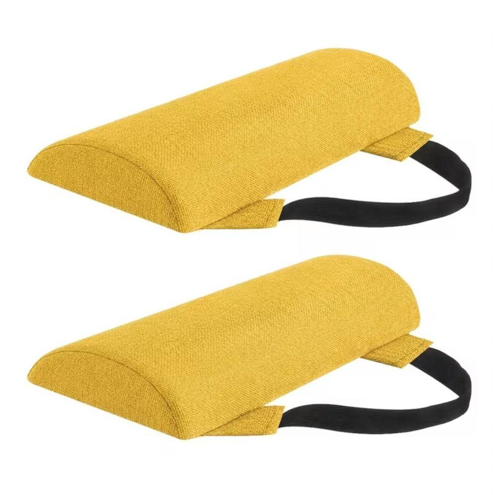 Space-saving Beach Chair Pillow Cotton Fabric Folding Recliner Cushion Patio Lounge Chair