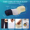 Orthopedic Neck Pillow: Superior Cervical Support  Soft Memory Foam, Breathable  Washable, Ideal for Every Sleeper