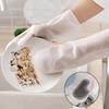Dishwashing Cleaning Gloves Magic Silicone Rubber Dish Washing Gloves for Household Sponge Scrubber Kitchen Cleaning Tools