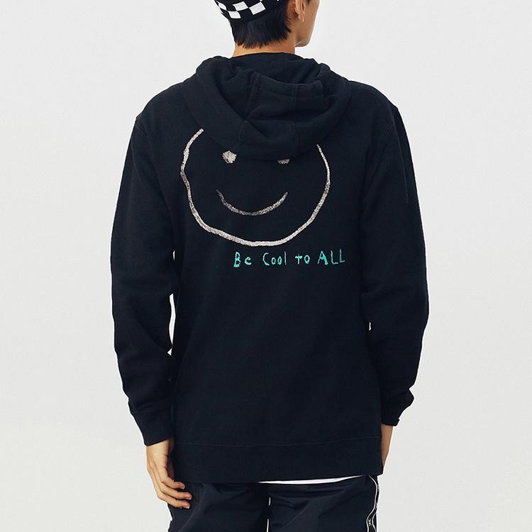 Vans Sweatshirts Unisex Black Hooded Moderate Regular VN0A5EBK0VB