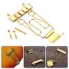 Набор Металлический 4 Струны Джазовый Арктоп Бас Трапеция Струнодержатель с Проволочным Каркасом Полый для 4 Струн Электробаса