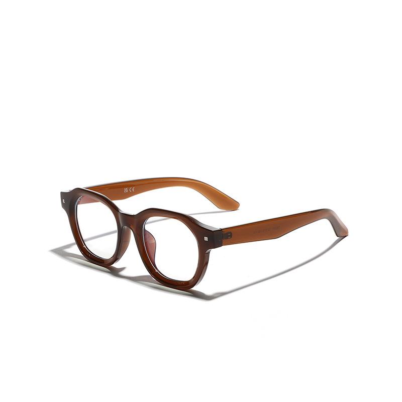 Поляризованные солнцезащитные очки мужские японские и корейские квадратные ретро-солнцезащитные очки женские очки