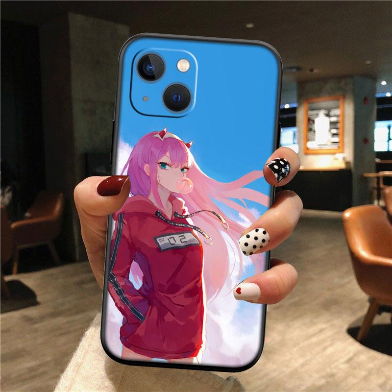 TR36 Новая высококачественная оболочка для телефона Zero Two для iPhone SE X XS XR 16E 11 17 Pro Max 8 7 6 6s Plus Air