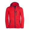 Trollkids Jondalen Jacket XT Jr Fleece 300g/m² Red