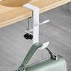 Adjustable Desk Edge Hook Gaming Headset Desk Hanger Backpack Storage Hanging Hook Holder Punch-free Home Office Organizer