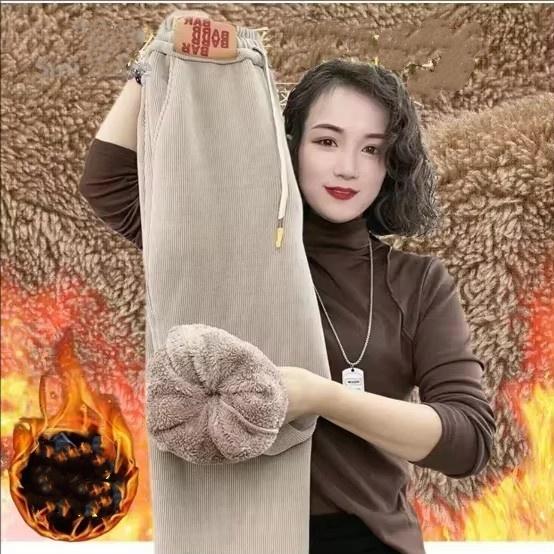 Супер толстые женские зимние плюшевые утолщенные теплые брюки свободные леггинсы повседневные спортивные брюки спортивные штаны женские джоггеры женские