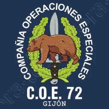 Spanish Legion COE 72 Gijon Mod1 Special Operations Emblem TShirt Summer Cotton Oneck Mens Short Sleeve TShirt New S3XL