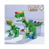 Poppy Playtime Pianosaurus Строительные кубики Улыбающиеся существа Строительные кубики Игрушки 2 шт.