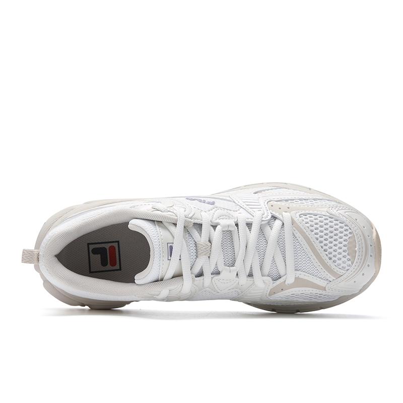 Fila MATTRUN Массивные кроссовки женские низкие Звезда Белый/Березовый коричневый F12W622136FSB