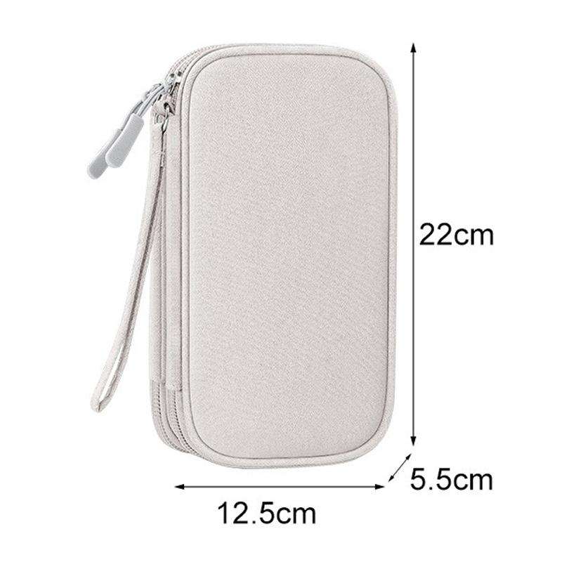 WKZA3 Portable Car Travel Key Driving License Headset USB Storage Bag Waterproof Storage Bag For Citroen C1 C2 C3 C4 C4L VTS C-ELYSEE