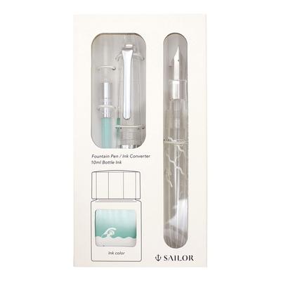 Sailor fountain pen Profit Junior Crawl 10minamo набор чернил в бутылочке 10-0336-303