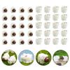 Sheep Resin Vibrant Sheep Figurines Color Fade-resistant Mini Cute Sheep Ornaments Moss