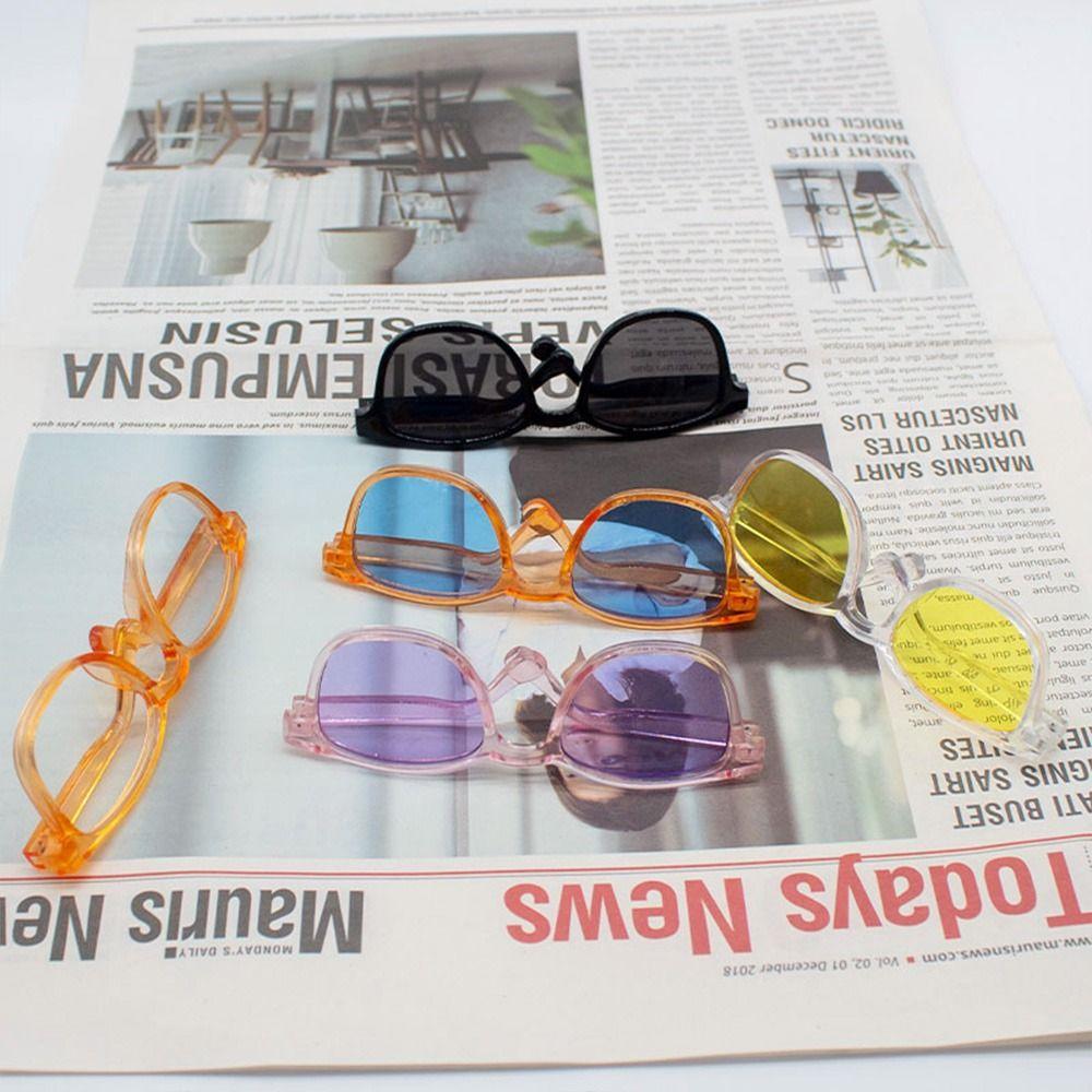 Plush Doll Cute Frame Glasses Plush Doll Eyeglasses Fashion Glasses Clothes For 15cm/20cm Dolls