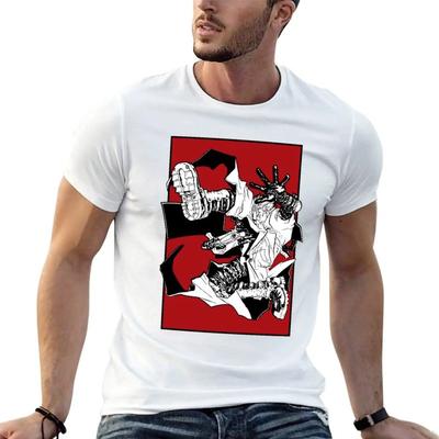 Футболка Trigun Vash для мальчика, симпатичные топы, топы больших размеров, толстовки, мужские рубашки