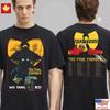 Wu-Tang Clan Тур «Последняя Палата» 2025 Хип-Хоп Рэп Концерт Футболка S-5XL
