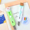 Kawaii Utility Knife Mini Cute Cartoon Letter Open Small Kawaii Box Cutter Portable Stationery Knife Office Accessories