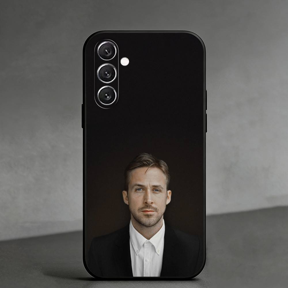Чехол для телефона R-Ryan Gosling для Samsung Galaxy A91,80,73,72 ,71,53,52,32 ,31,22,21s,20, Мягкий черный чехол