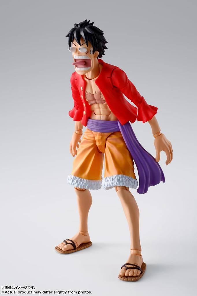 TAMASHII NATIONS ONE PIECE Monkey Luffy Onigashima Invasion 145 мм ABS ПВХ окрашенная подвижная фигурка SHFiguarts D. - - приблизительно. &