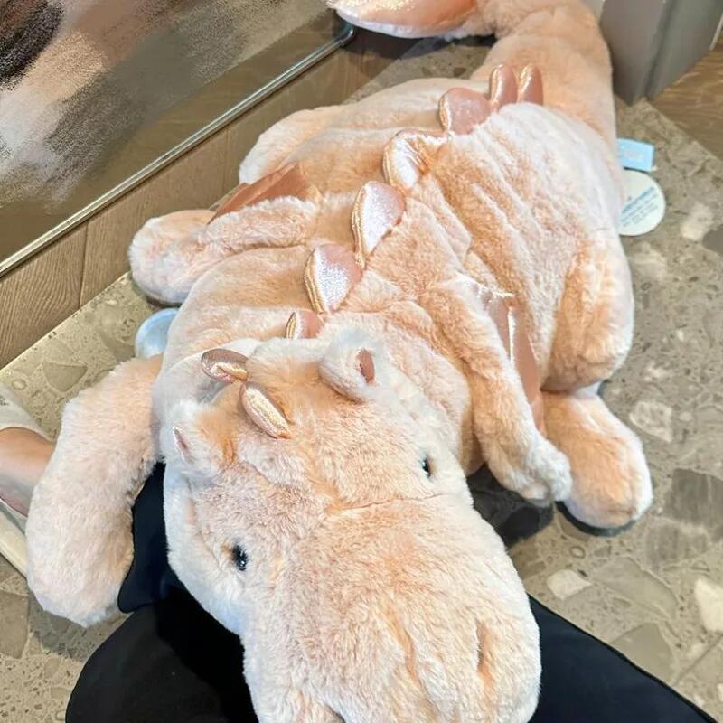 Домашний декор Подушка-кукла Плюшевый Маленький Летающий Дракон Украшения 70 сантиметров Мультяшный наполнитель Плюшевый детская девочка подарок украсить для повседневного использования