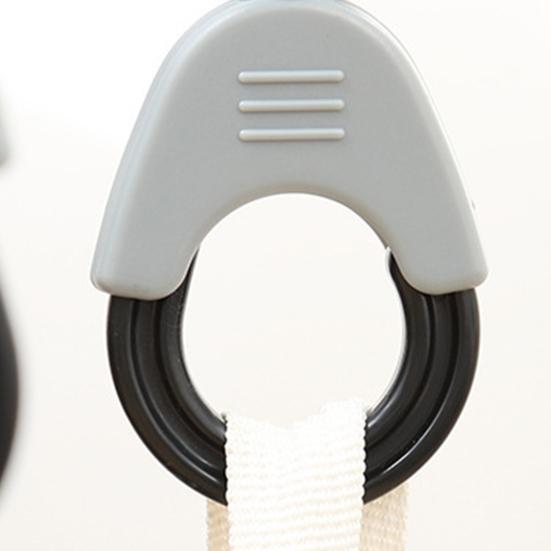 2 шт. крючки для коляски, вращающиеся на 360 градусов, хорошая грузоподъемность, ABS, органайзер для коляски, зажимы для сумки для дома