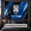 Custom Name Text Tapestry,Canterbury-Bankstown Bulldogs Decorative Wall Hanging, Background Tapestry For Home Bedroom