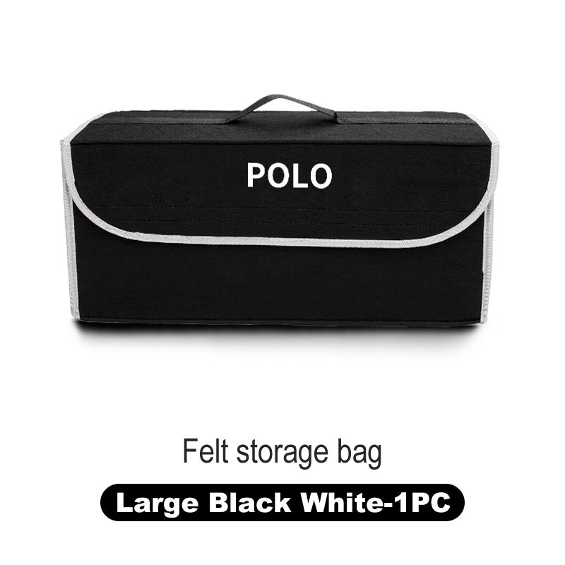 PIG1 Car Trunk Felt Storage Box Folding Organizer Auto Interior Accessories For Volkswagen VW Jetta Golf Beetle CC EOS GTI MK2 MK4
