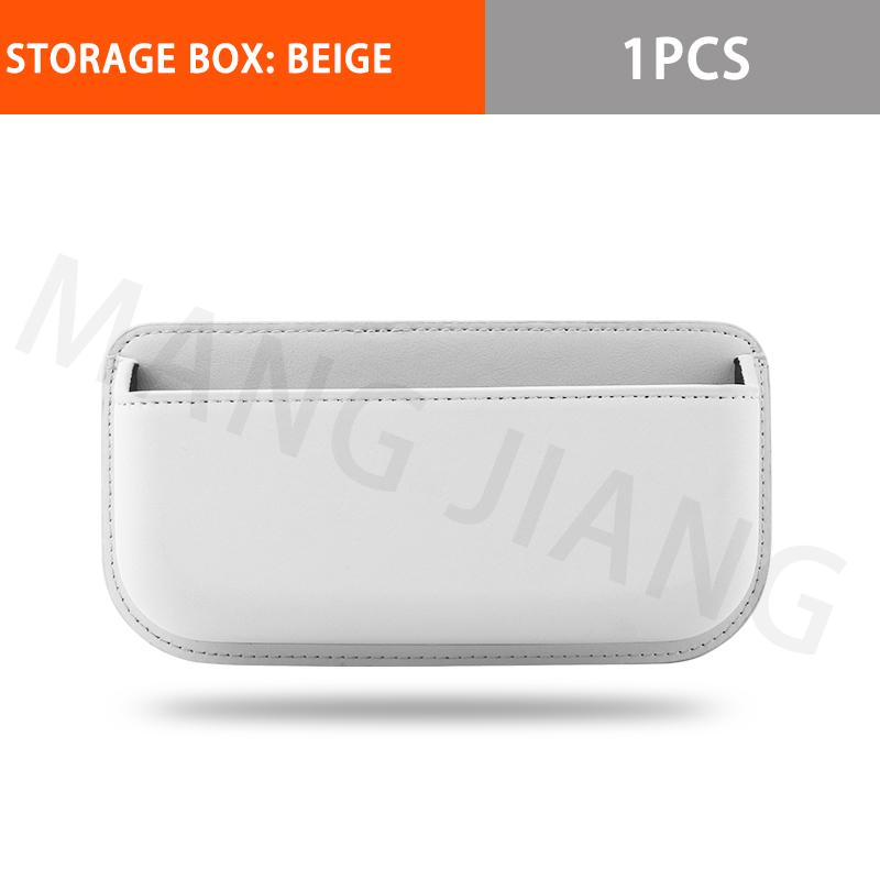 Car Side Storage Pocket Organizer Bag PU Leather Organizer Door Stowing Tidying Bag Box Phone Coin Holder Interior  Accessories