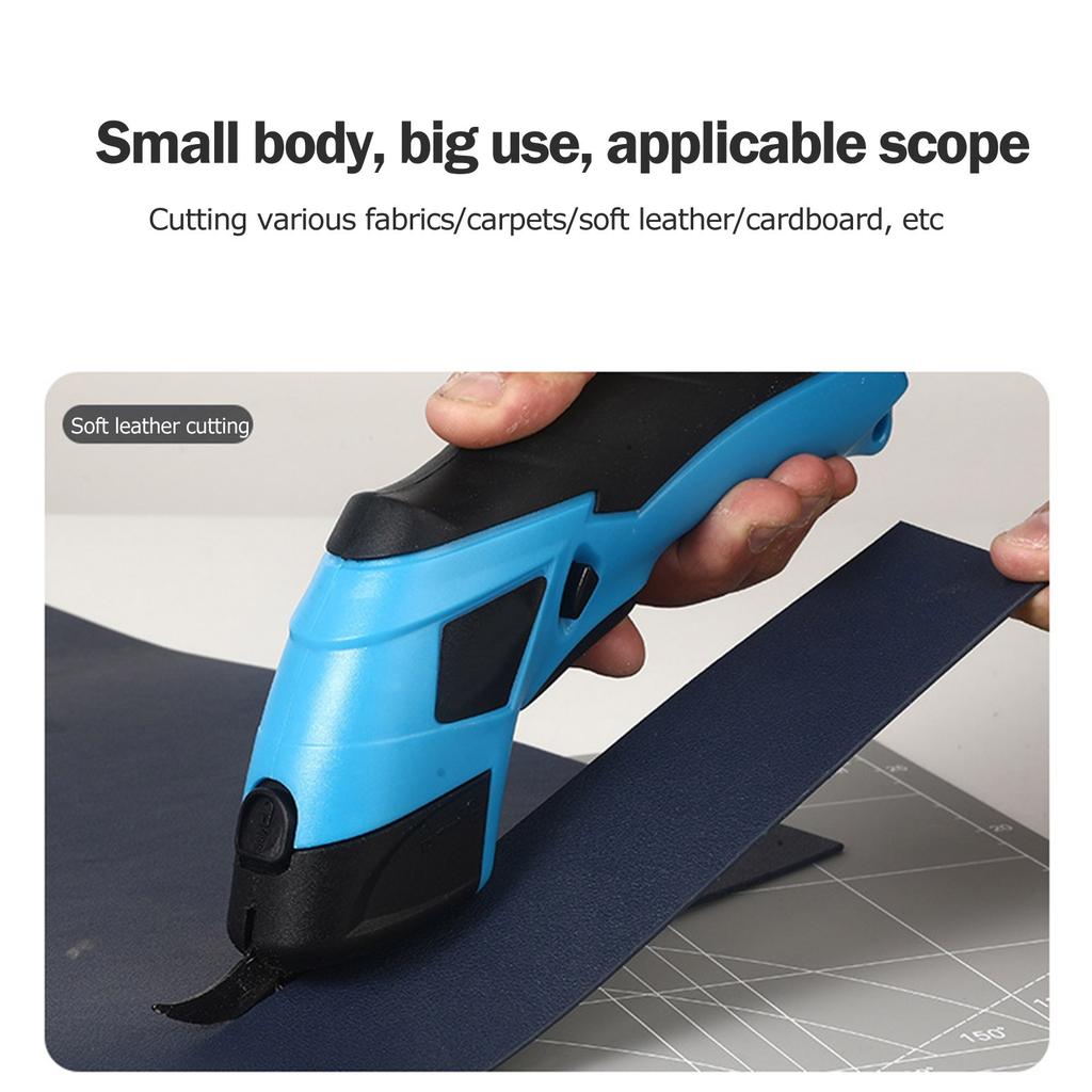 Электрические ножницы для резки, беспроводные USB-ножницы для ткани, угол 85° для картона, кожи, ручные перезаряжаемые электрические ножницы
