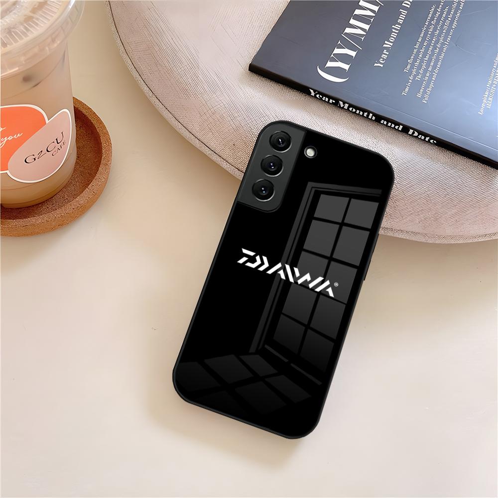 Чехол для телефона DaiwaS Fishing Logo Стекло Для Samsung Galaxy S26 S25 S23 S24 S21 S22 S20 Ultra Fe Plus A15 A14 Чехол