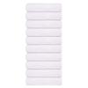 VidaXL Bath Towels 10 Pcs White 100x150 Cm 360 G/m² 100% Cotton, Towel, Set of Bath Towels, Towel 136659