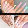 240 Pcs Artificial False Nail Extension Tips Transparent Fake Nails Tips Nail Salon Tips