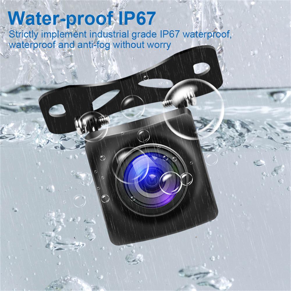 Автомобильная камера заднего вида с ночным видением, резервная камера заднего вида, водонепроницаемая камера заднего вида для автоаудио, автомобильного монитора, AV-порта