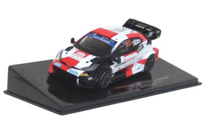 KB Model Масштаб 1/43 Toyota GR Yaris Rally1 3-е место Ралли Японии 2023 #69 K. Rovanpera Готовая модель RAM24SP-001D